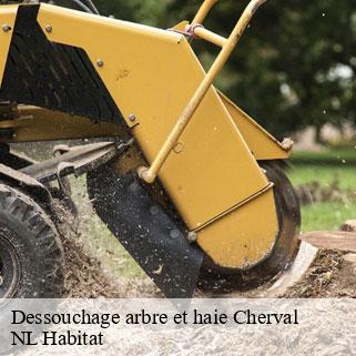 Dessouchage arbre et haie  cherval-24320 NL Habitat 