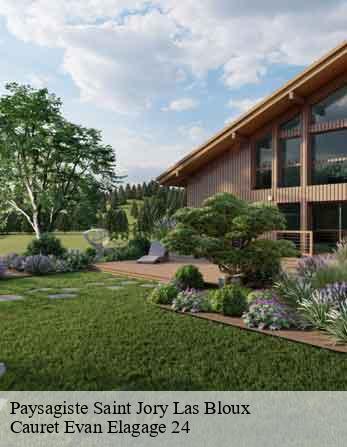 Paysagiste  saint-jory-las-bloux-24160 Cauret Evan Elagage 24