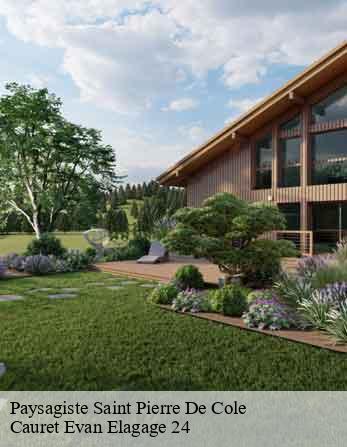 Paysagiste  saint-pierre-de-cole-24800 Cauret Evan Elagage 24