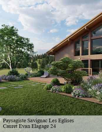 Paysagiste  savignac-les-eglises-24420 Cauret Evan Elagage 24