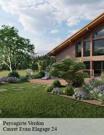 Paysagiste  verdon-24520 Cauret Evan Elagage 24