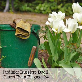 Jardinier  bussiere-badil-24360 Cauret Evan Elagage 24