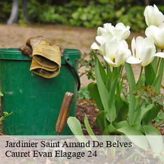 Jardinier saint-amand-de-belves-24170 Cauret Evan Elagage 24
