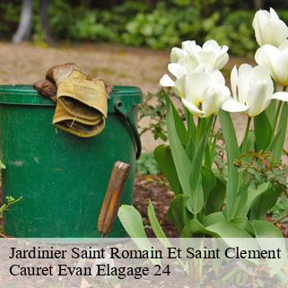 Jardinier  saint-romain-et-saint-clement-24800 Cauret Evan Elagage 24