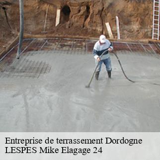 Entreprise de terrassement 24 Dordogne  LESPES Mike Elagage 24