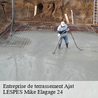 Entreprise de terrassement  ajat-24210 LESPES Mike Elagage 24