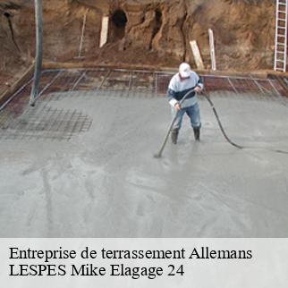 Entreprise de terrassement  allemans-24600 LESPES Mike Elagage 24