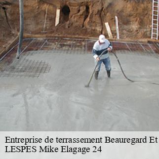 Entreprise de terrassement  beauregard-et-bassac-24140 LESPES Mike Elagage 24