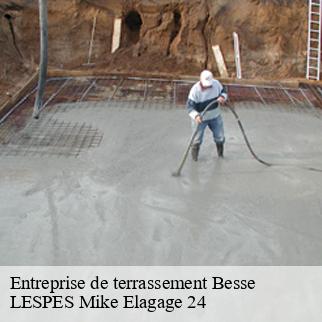 Entreprise de terrassement  besse-24550 LESPES Mike Elagage 24