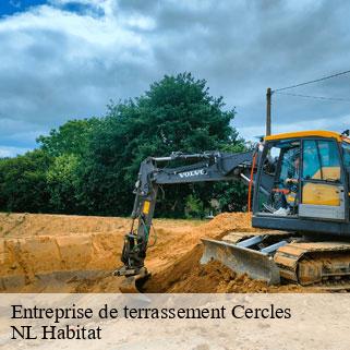 Entreprise de terrassement  cercles-24320 NL Habitat