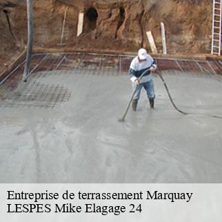 Entreprise de terrassement  marquay-24620 LESPES Mike Elagage 24