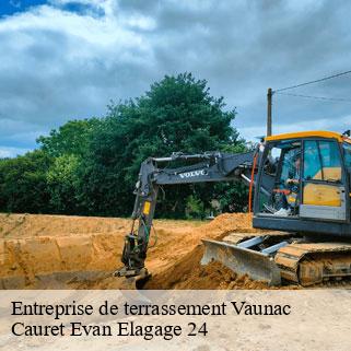 Entreprise de terrassement  vaunac-24800 Cauret Evan Elagage 24