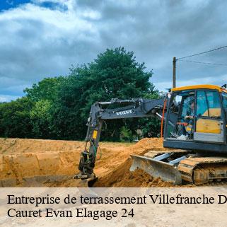 Entreprise de terrassement  villefranche-du-perigord-24550 Cauret Evan Elagage 24